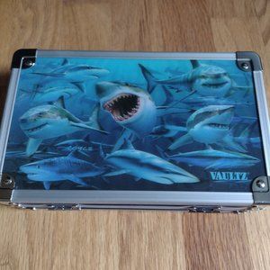 Locking Shark Safe/Box by Vaultz Royce With Lock & Keys, New without tags